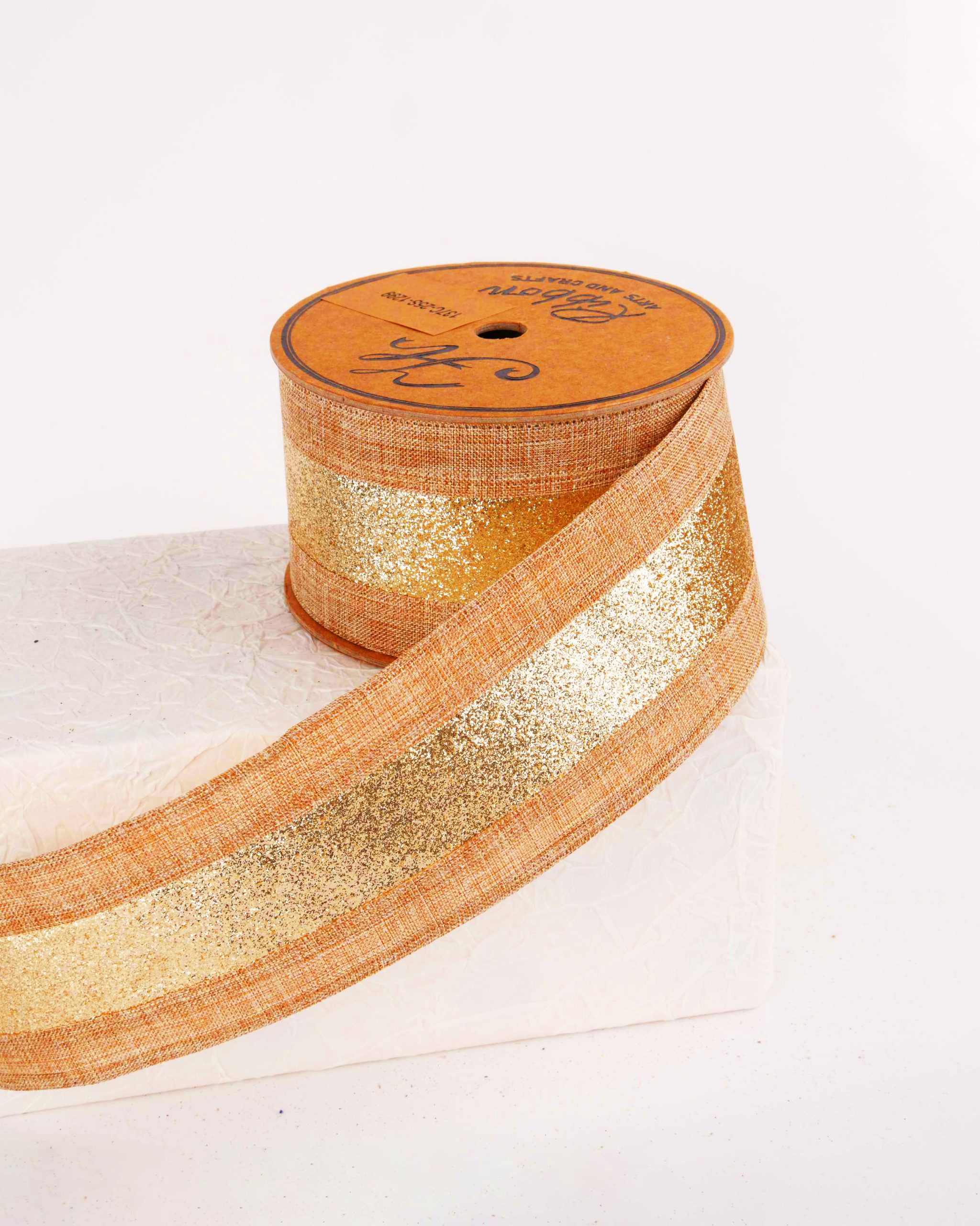 RIBBON WITH FULL GOLD STAMPING