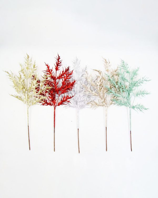 GLITTER FERN SPRAYS