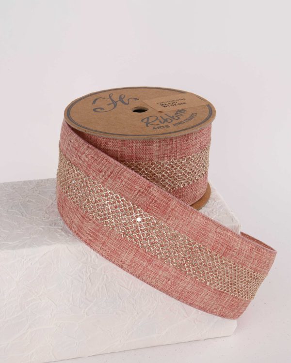 RIBBON WITH WIRED EDGE