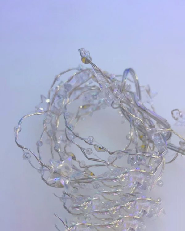TRANSPARENT BEAD CURTAIN LIGHT