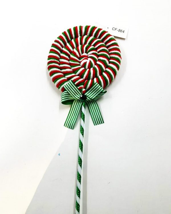SPIRAL LOLLIPOP ORNAMENT