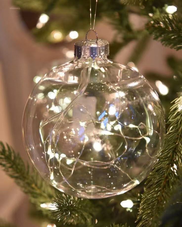 TRANSPARENT CHRISTMAS BALL